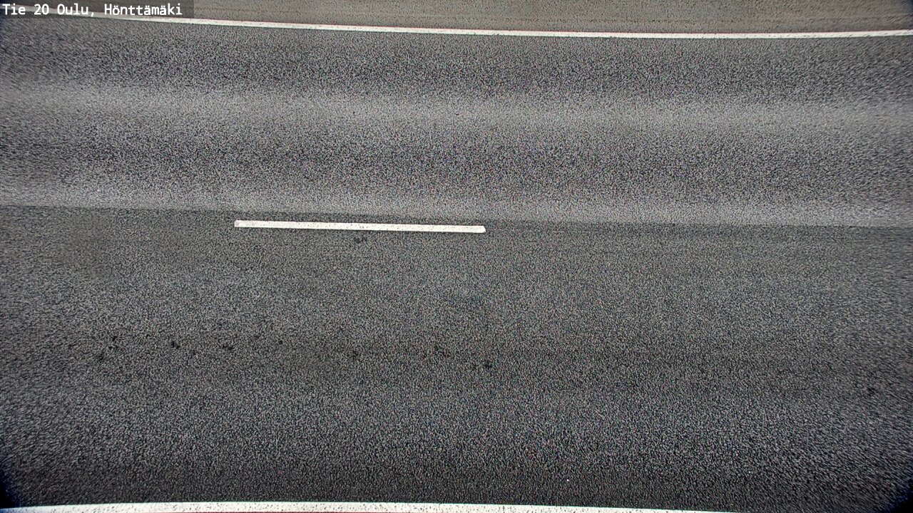 Weather Camera Image Road 20 Oulu, Hönttämäki, Oulu, Pohjois-Pohjanmaa