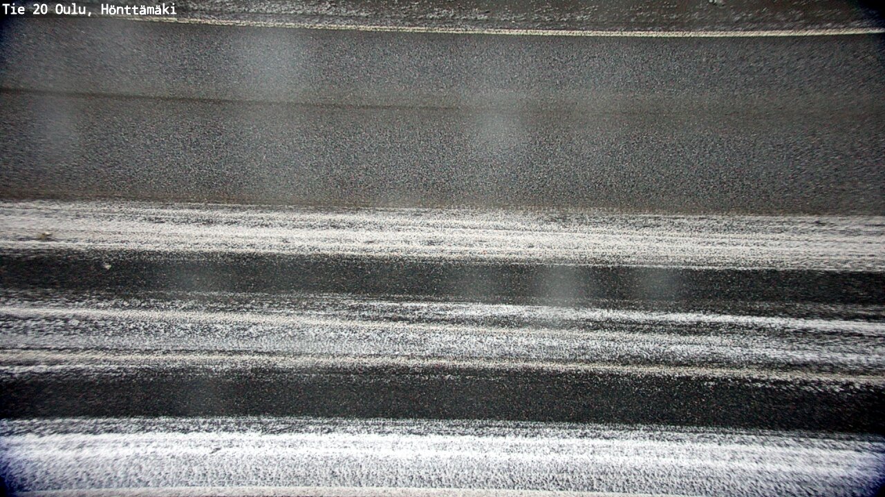 Weather Camera Image Road 20 Oulu, Hönttämäki, Oulu, Pohjois-Pohjanmaa