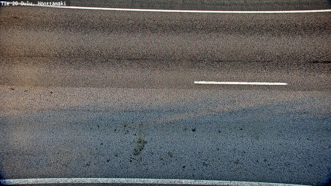 Weather Camera Image Road 20 Oulu, Hönttämäki, Oulu, Pohjois-Pohjanmaa