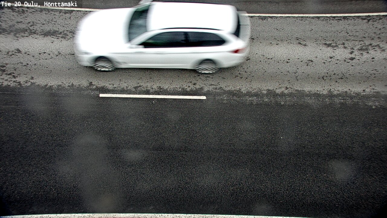 Weather Camera Image Väg 20 Oleåborg, Hönttämäki, Oulu, Pohjois-Pohjanmaa