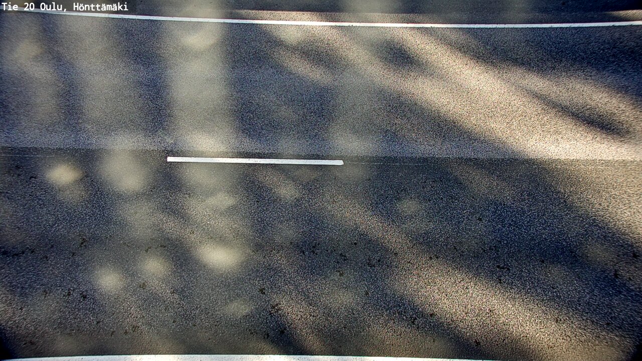 Weather Camera Image Väg 20 Oleåborg, Hönttämäki, Oulu, Pohjois-Pohjanmaa