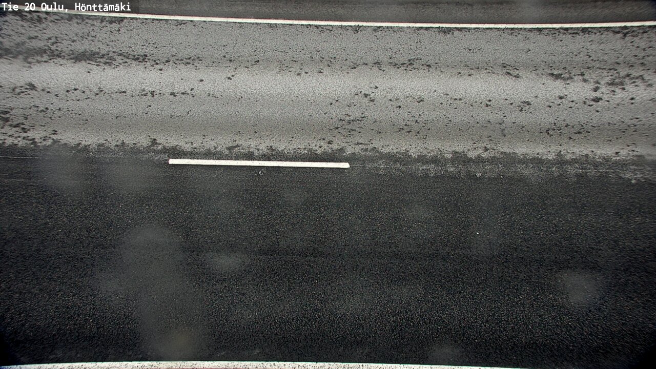 Weather Camera Image Väg 20 Oleåborg, Hönttämäki, Oulu, Pohjois-Pohjanmaa