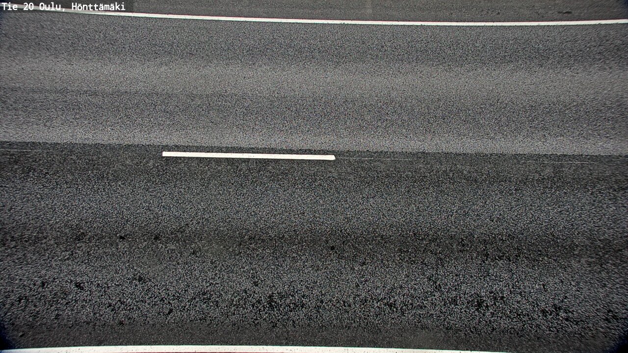 Weather Camera Image Väg 20 Oleåborg, Hönttämäki, Oulu, Pohjois-Pohjanmaa
