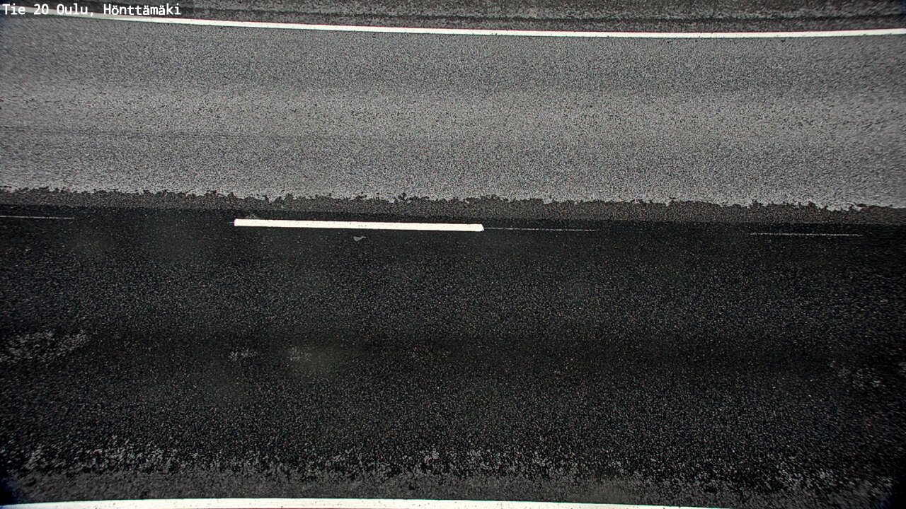 Weather Camera Image Väg 20 Oleåborg, Hönttämäki, Oulu, Pohjois-Pohjanmaa