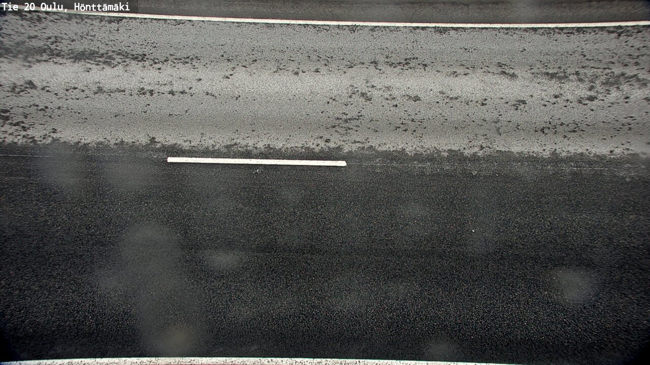 Weather Camera Image Väg 20 Oleåborg, Hönttämäki, Oulu, Pohjois-Pohjanmaa