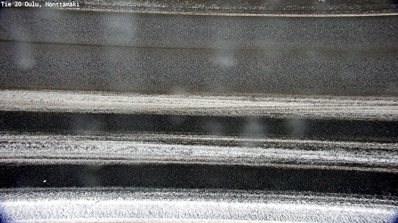 Weather Camera Image Road 20 Oulu, Hönttämäki, Oulu, Pohjois-Pohjanmaa