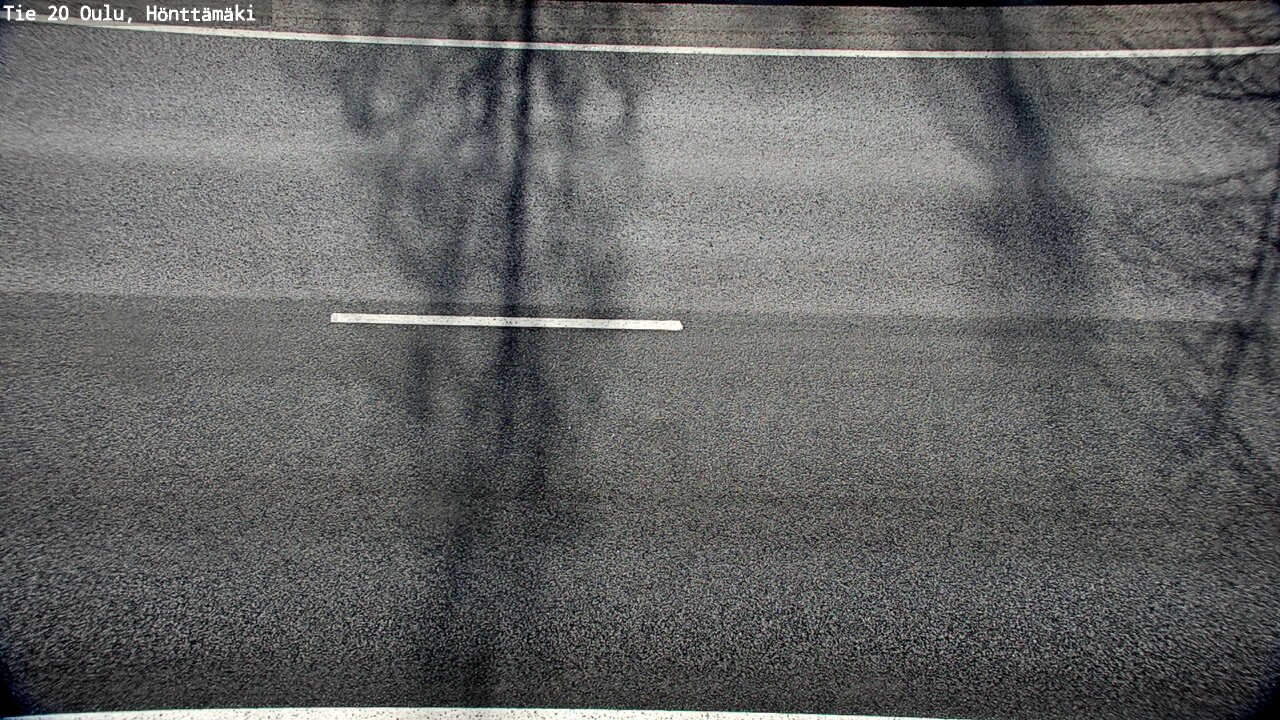 Weather Camera Image Road 20 Oulu, Hönttämäki, Oulu, Pohjois-Pohjanmaa