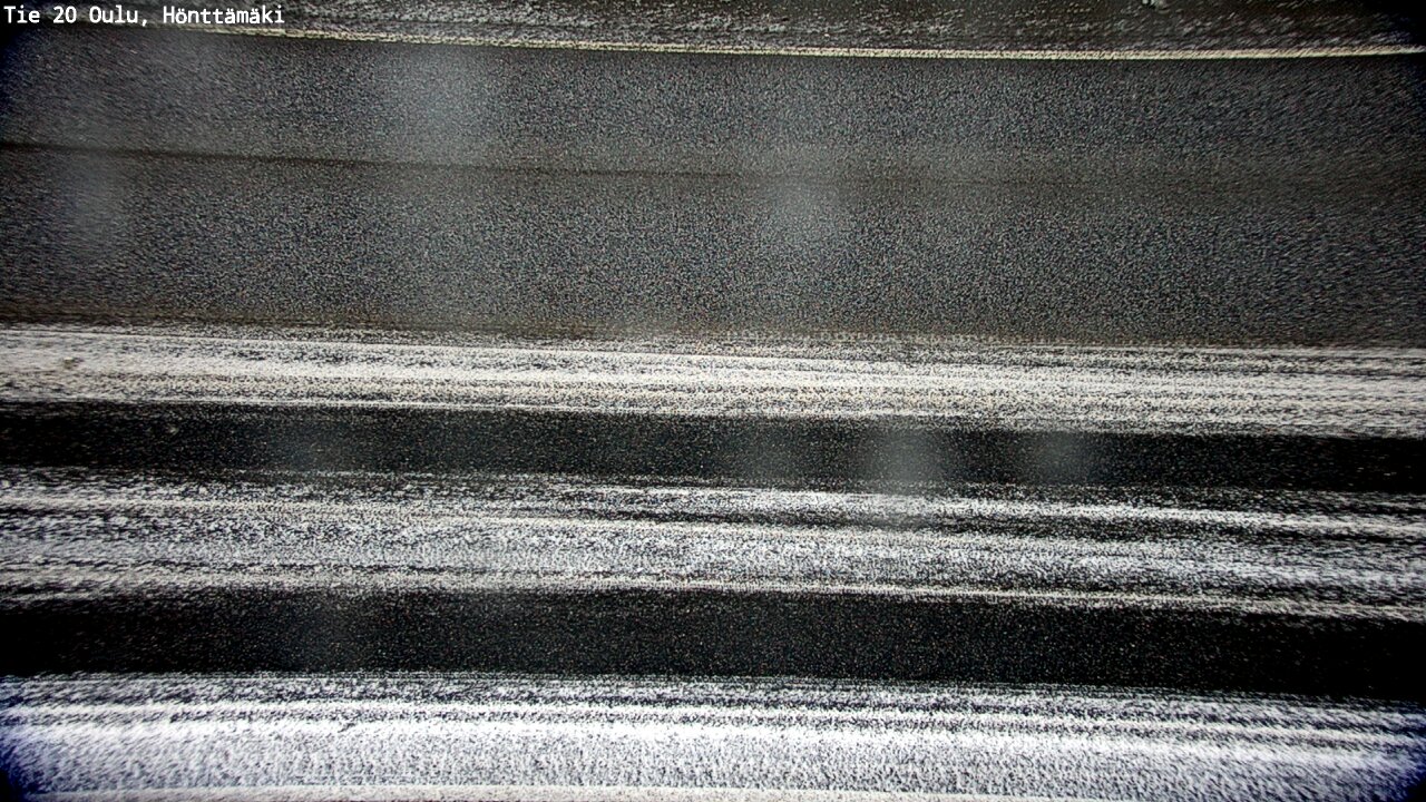 Weather Camera Image Road 20 Oulu, Hönttämäki, Oulu, Pohjois-Pohjanmaa
