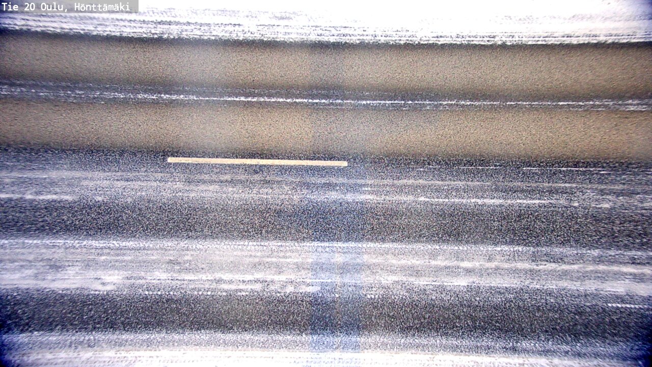 Weather Camera Image Road 20 Oulu, Hönttämäki, Oulu, Pohjois-Pohjanmaa