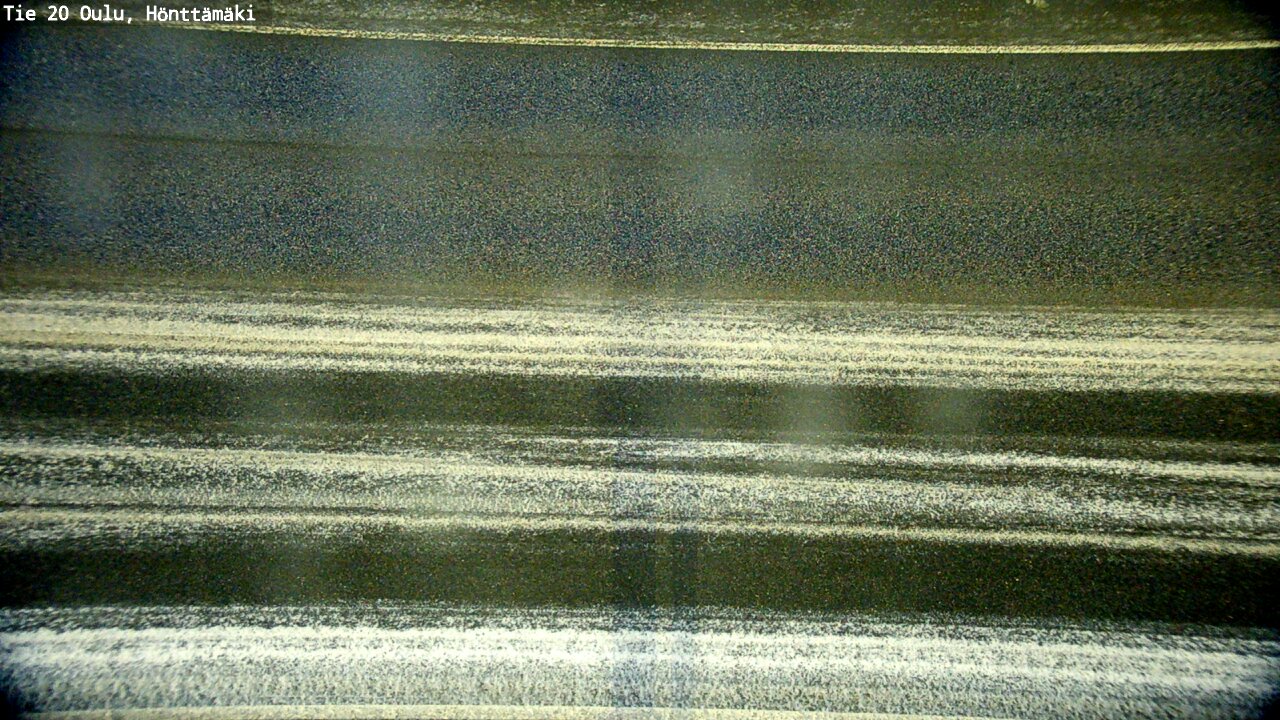 Weather Camera Image Road 20 Oulu, Hönttämäki, Oulu, Pohjois-Pohjanmaa
