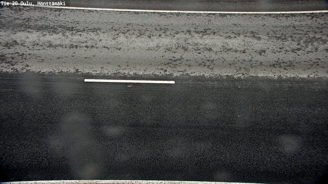 Weather Camera Image Road 20 Oulu, Hönttämäki, Oulu, Pohjois-Pohjanmaa
