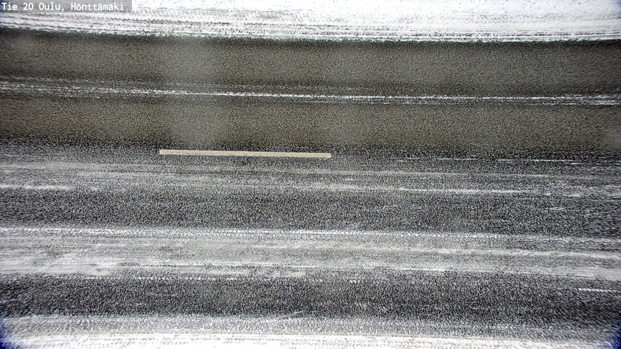 Weather Camera Image Road 20 Oulu, Hönttämäki, Oulu, Pohjois-Pohjanmaa
