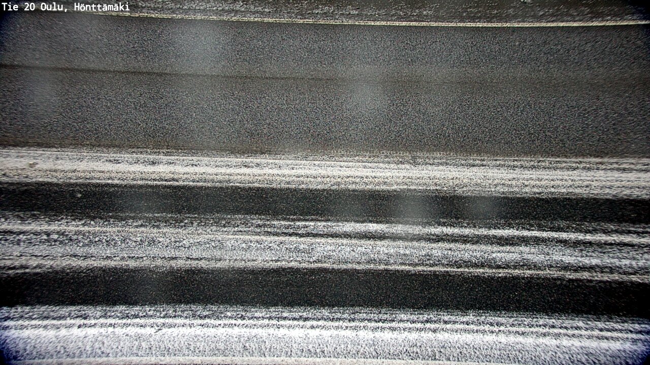 Weather Camera Image Road 20 Oulu, Hönttämäki, Oulu, Pohjois-Pohjanmaa