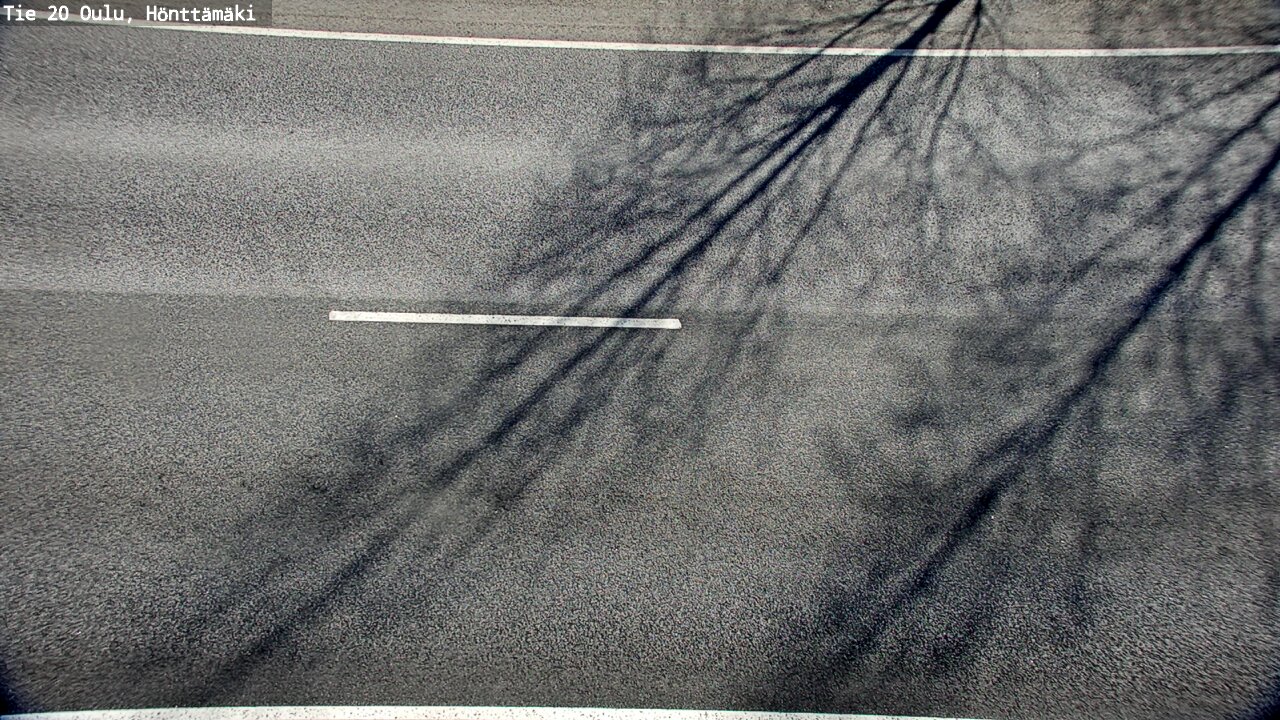 Weather Camera Image Road 20 Oulu, Hönttämäki, Oulu, Pohjois-Pohjanmaa