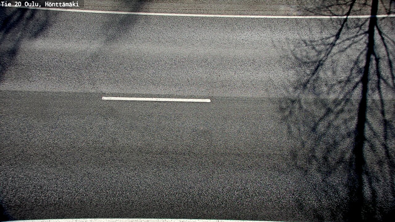 Weather Camera Image Road 20 Oulu, Hönttämäki, Oulu, Pohjois-Pohjanmaa