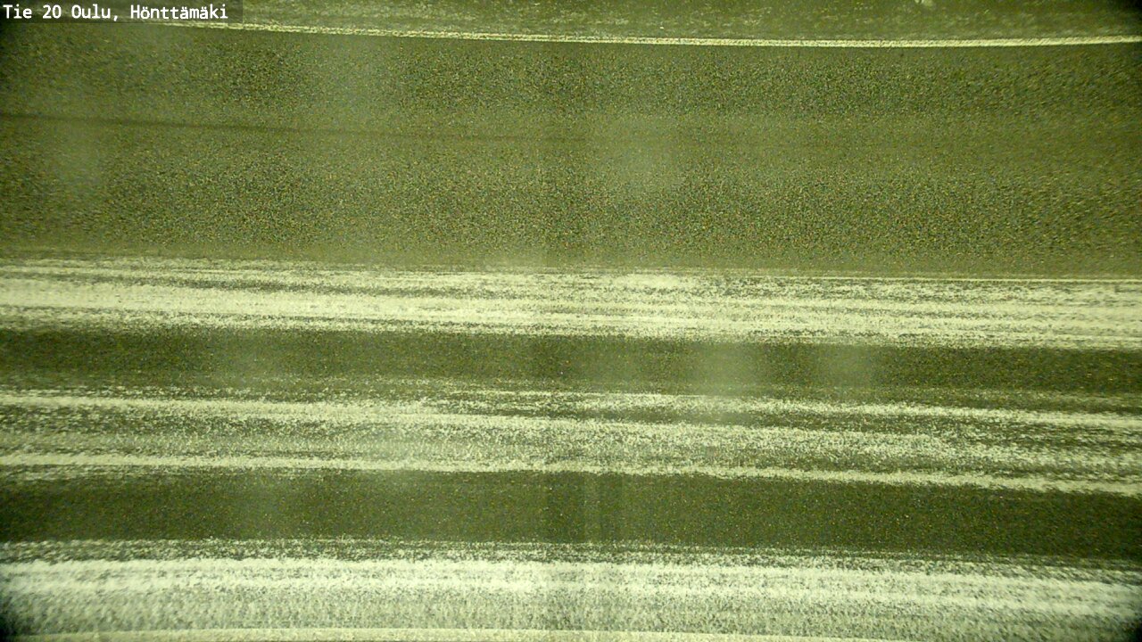 Weather Camera Image Road 20 Oulu, Hönttämäki, Oulu, Pohjois-Pohjanmaa