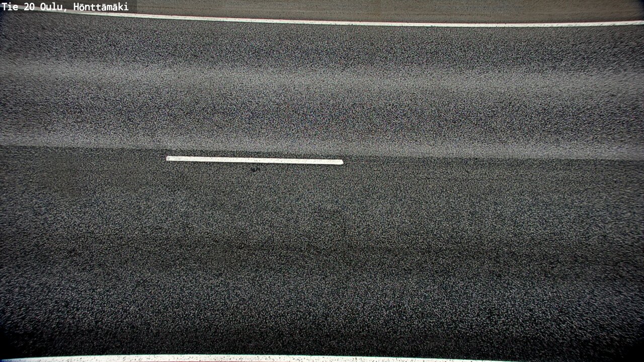 Weather Camera Image Väg 20 Oleåborg, Hönttämäki, Oulu, Pohjois-Pohjanmaa