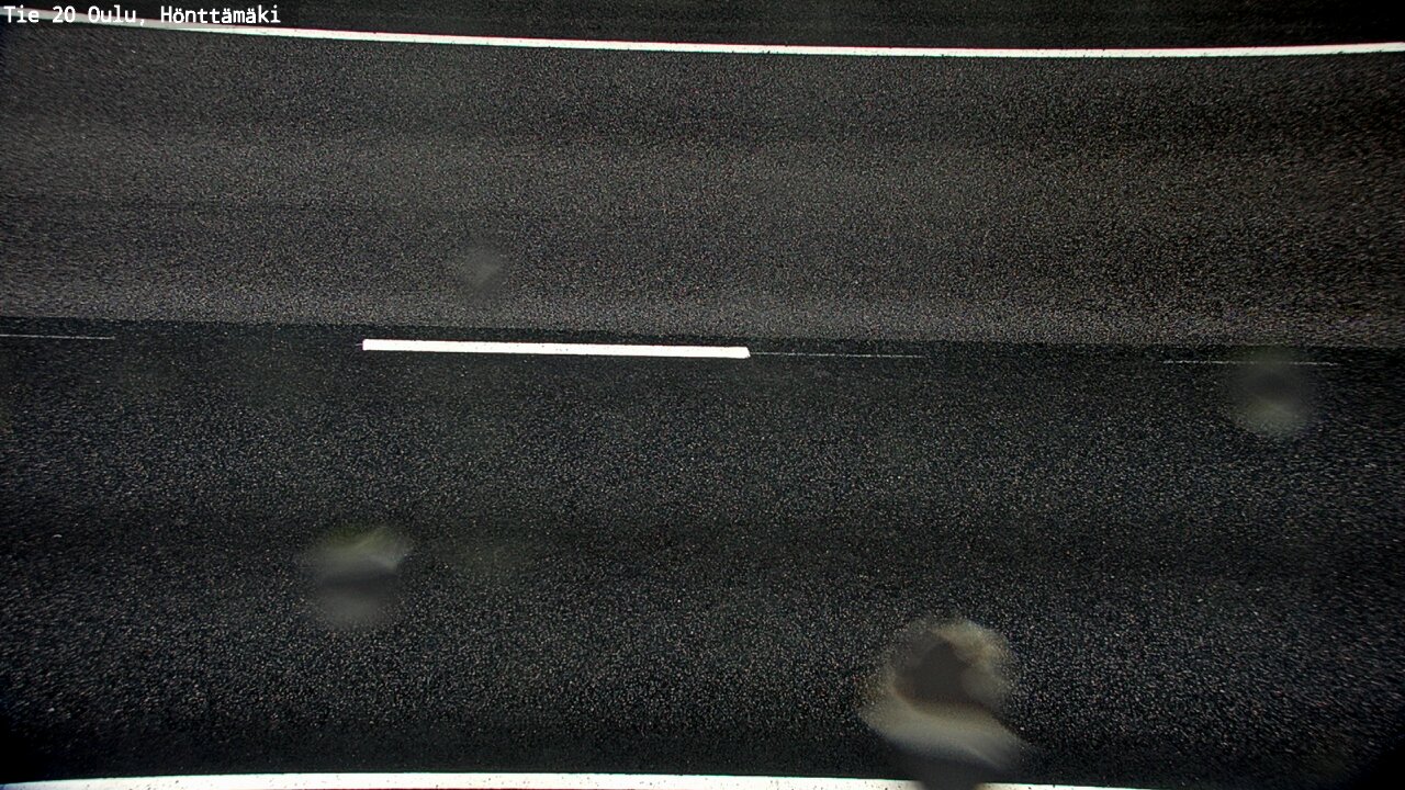 Weather Camera Image Väg 20 Oleåborg, Hönttämäki, Oulu, Pohjois-Pohjanmaa