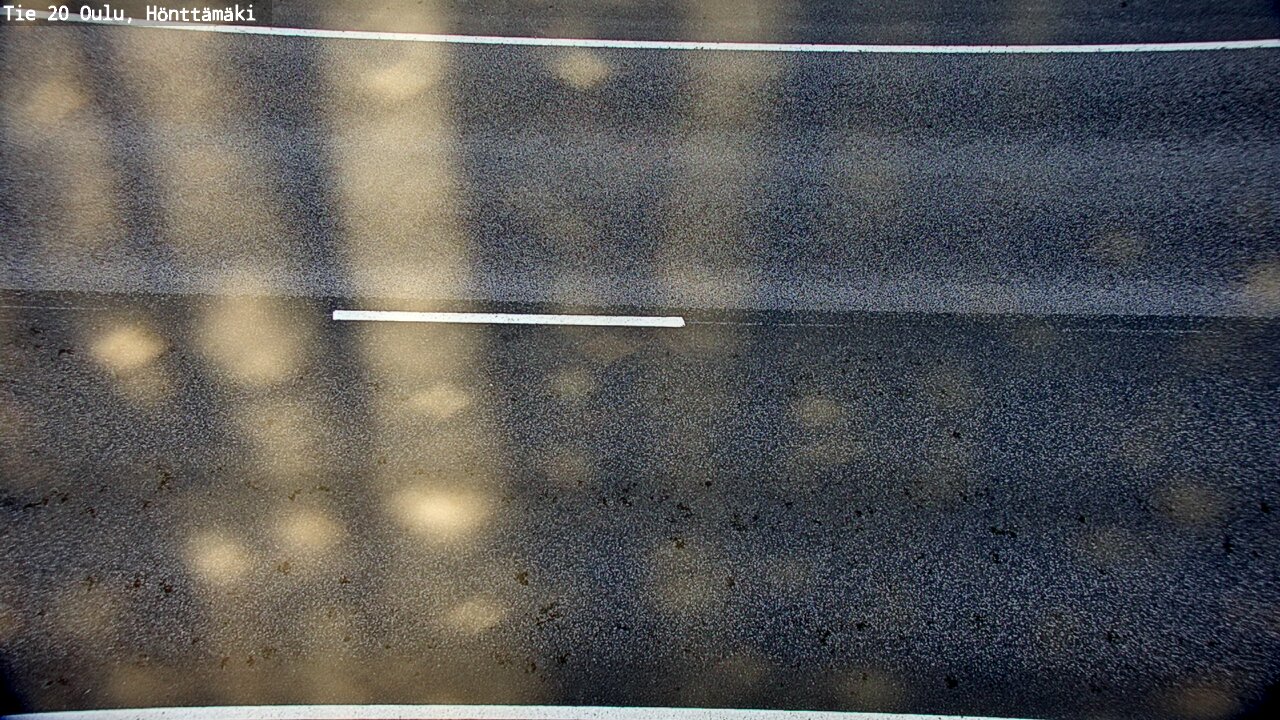 Weather Camera Image Road 20 Oulu, Hönttämäki, Oulu, Pohjois-Pohjanmaa