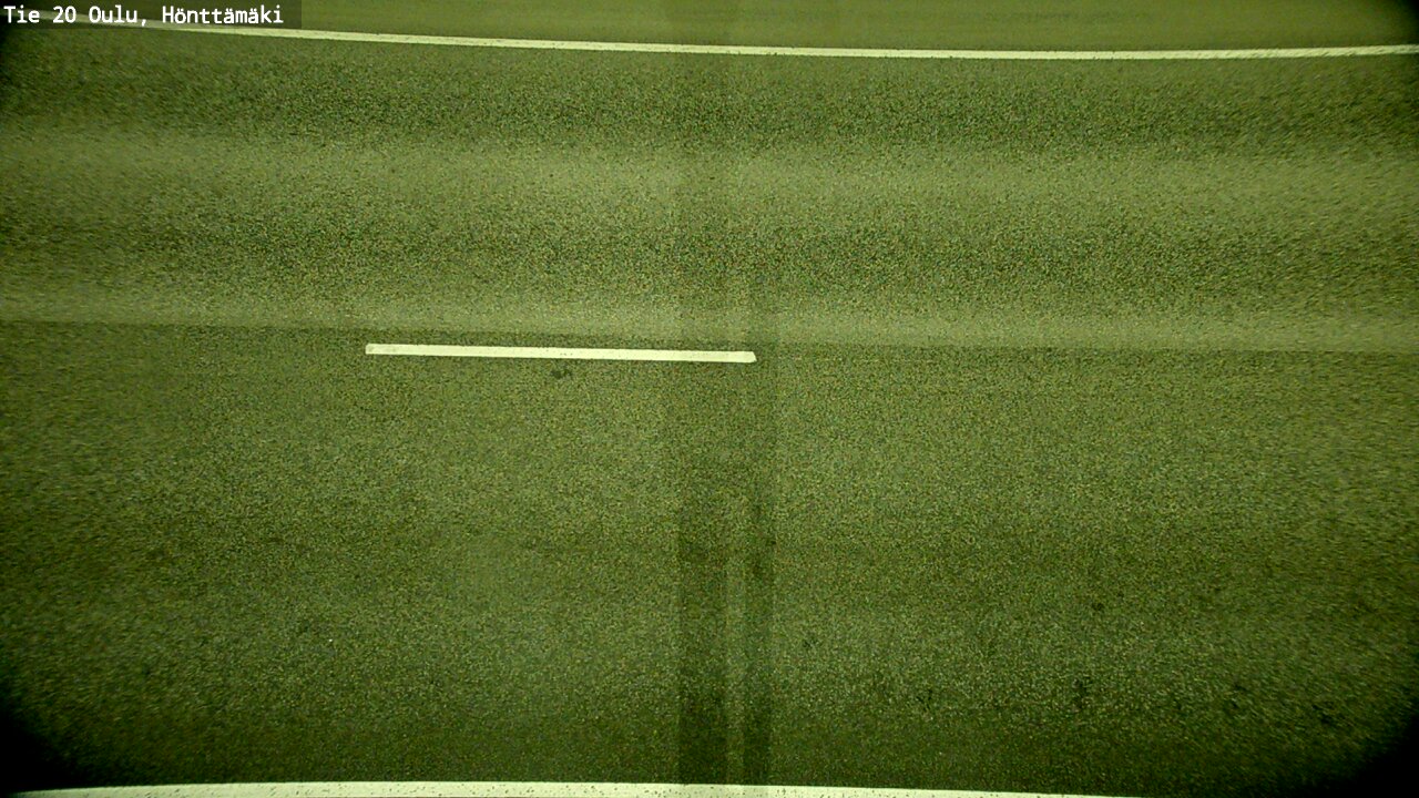 Weather Camera Image Road 20 Oulu, Hönttämäki, Oulu, Pohjois-Pohjanmaa