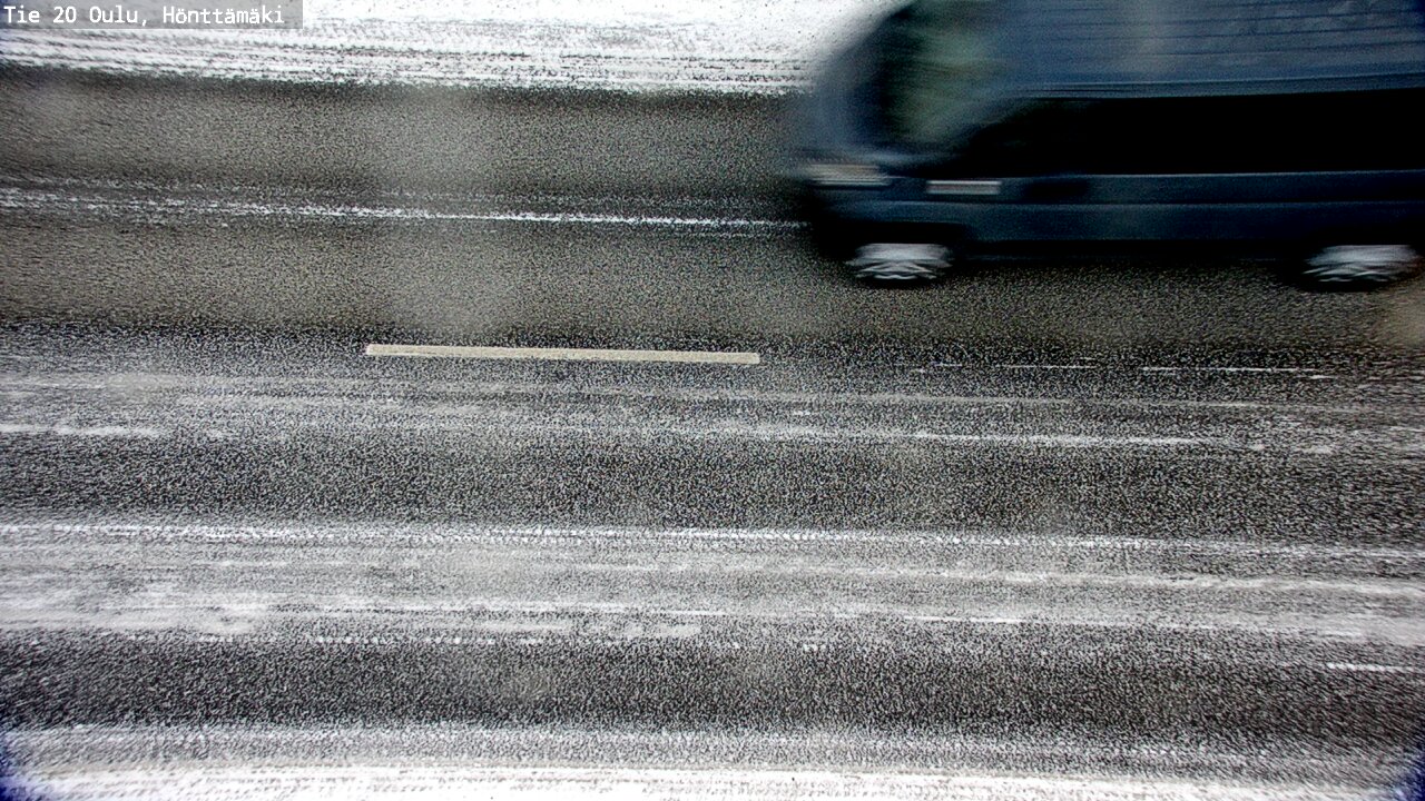 Weather Camera Image Road 20 Oulu, Hönttämäki, Oulu, Pohjois-Pohjanmaa