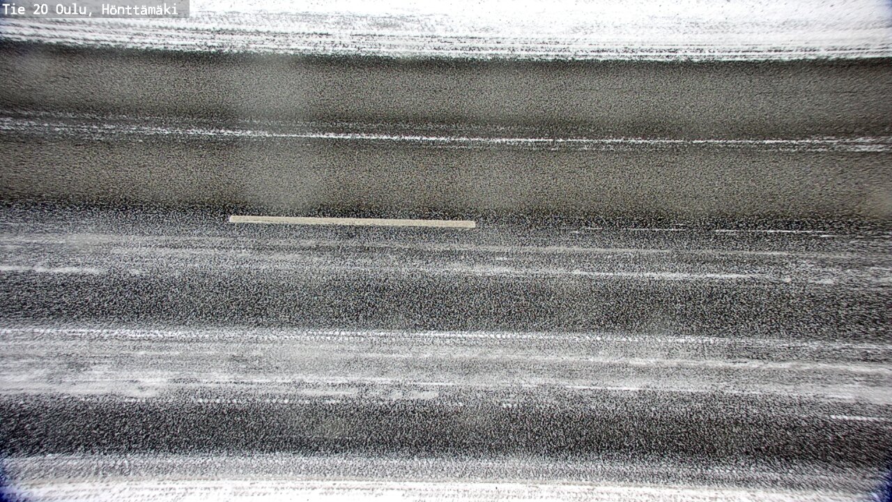 Weather Camera Image Road 20 Oulu, Hönttämäki, Oulu, Pohjois-Pohjanmaa