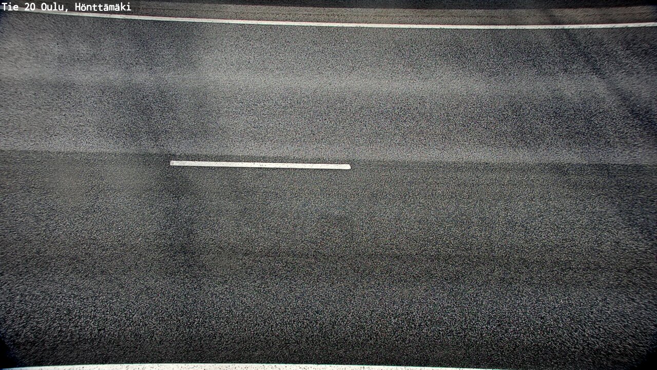 Weather Camera Image Road 20 Oulu, Hönttämäki, Oulu, Pohjois-Pohjanmaa