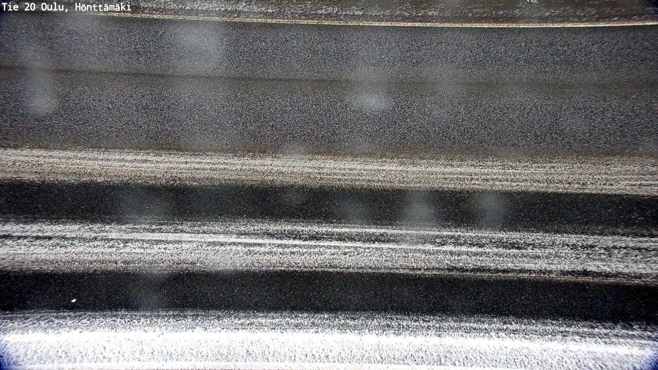 Weather Camera Image Road 20 Oulu, Hönttämäki, Oulu, Pohjois-Pohjanmaa