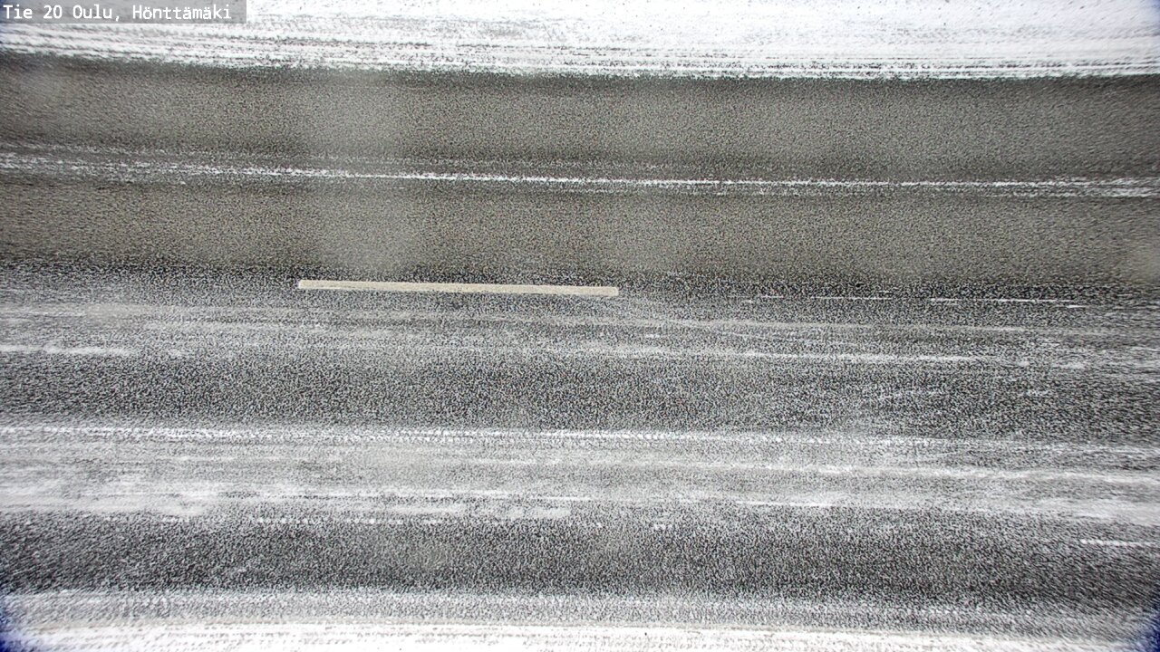 Weather Camera Image Road 20 Oulu, Hönttämäki, Oulu, Pohjois-Pohjanmaa