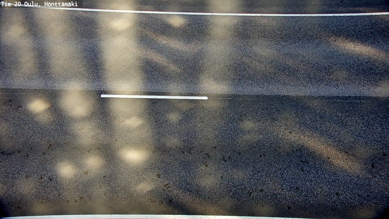 Weather Camera Image Väg 20 Oleåborg, Hönttämäki, Oulu, Pohjois-Pohjanmaa