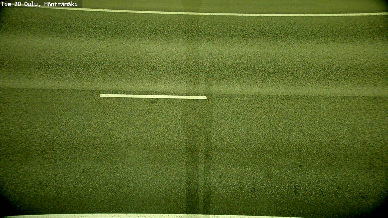 Weather Camera Image Road 20 Oulu, Hönttämäki, Oulu, Pohjois-Pohjanmaa