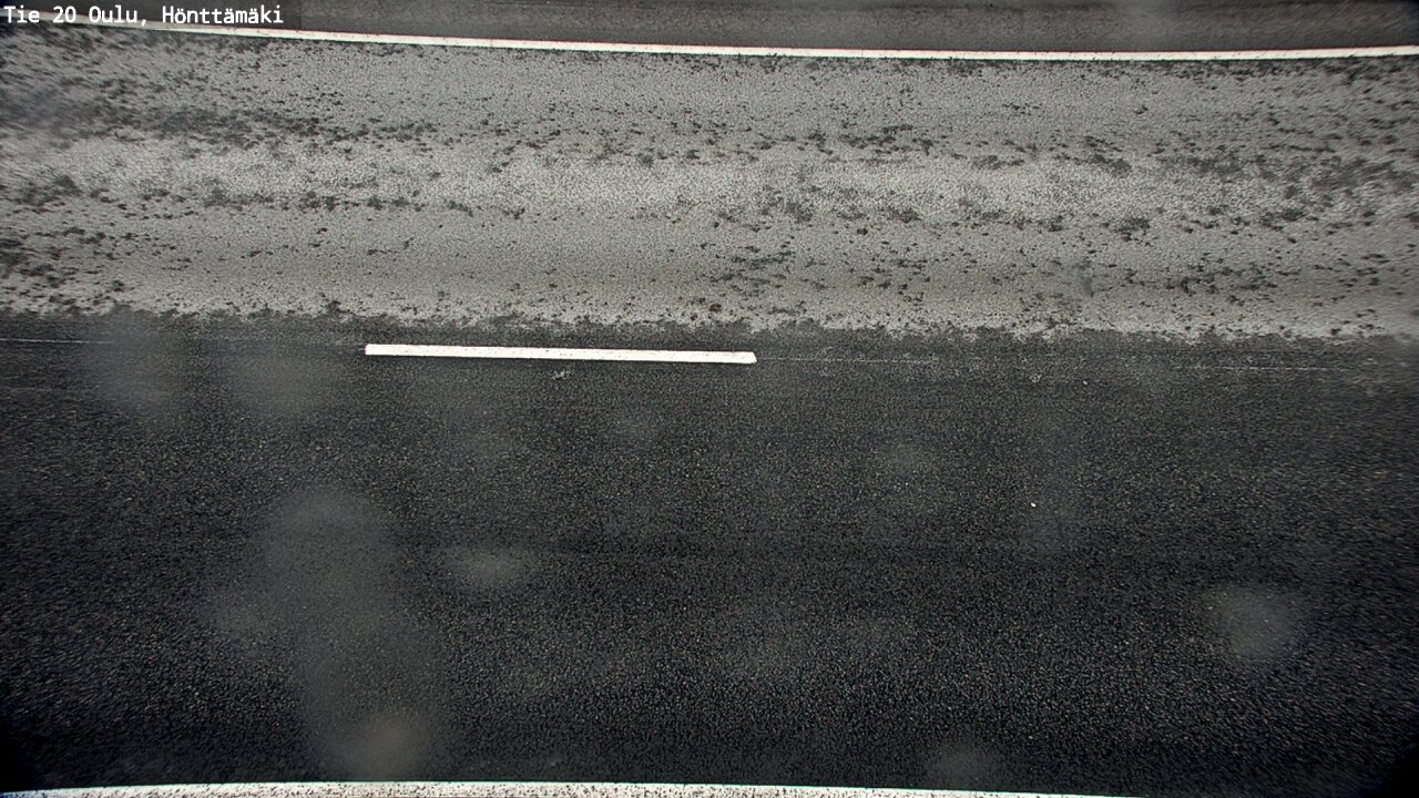 Weather Camera Image Väg 20 Oleåborg, Hönttämäki, Oulu, Pohjois-Pohjanmaa