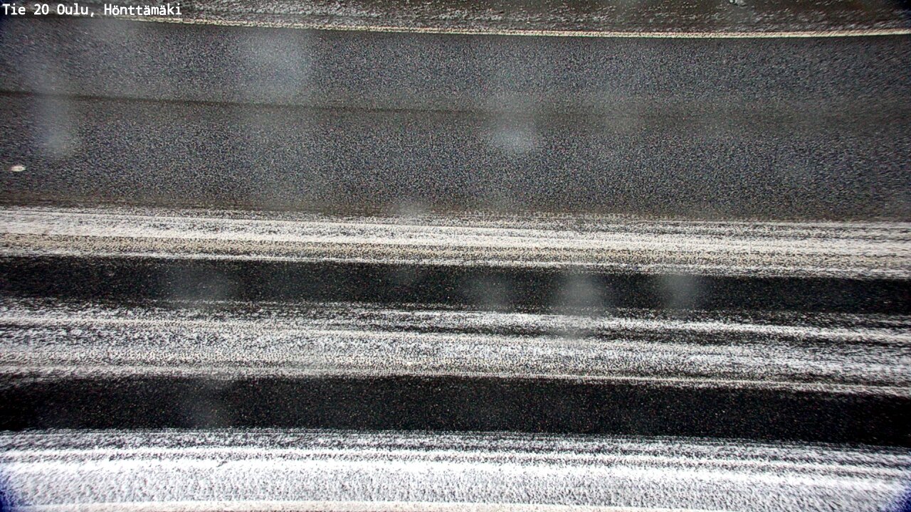 Weather Camera Image Road 20 Oulu, Hönttämäki, Oulu, Pohjois-Pohjanmaa