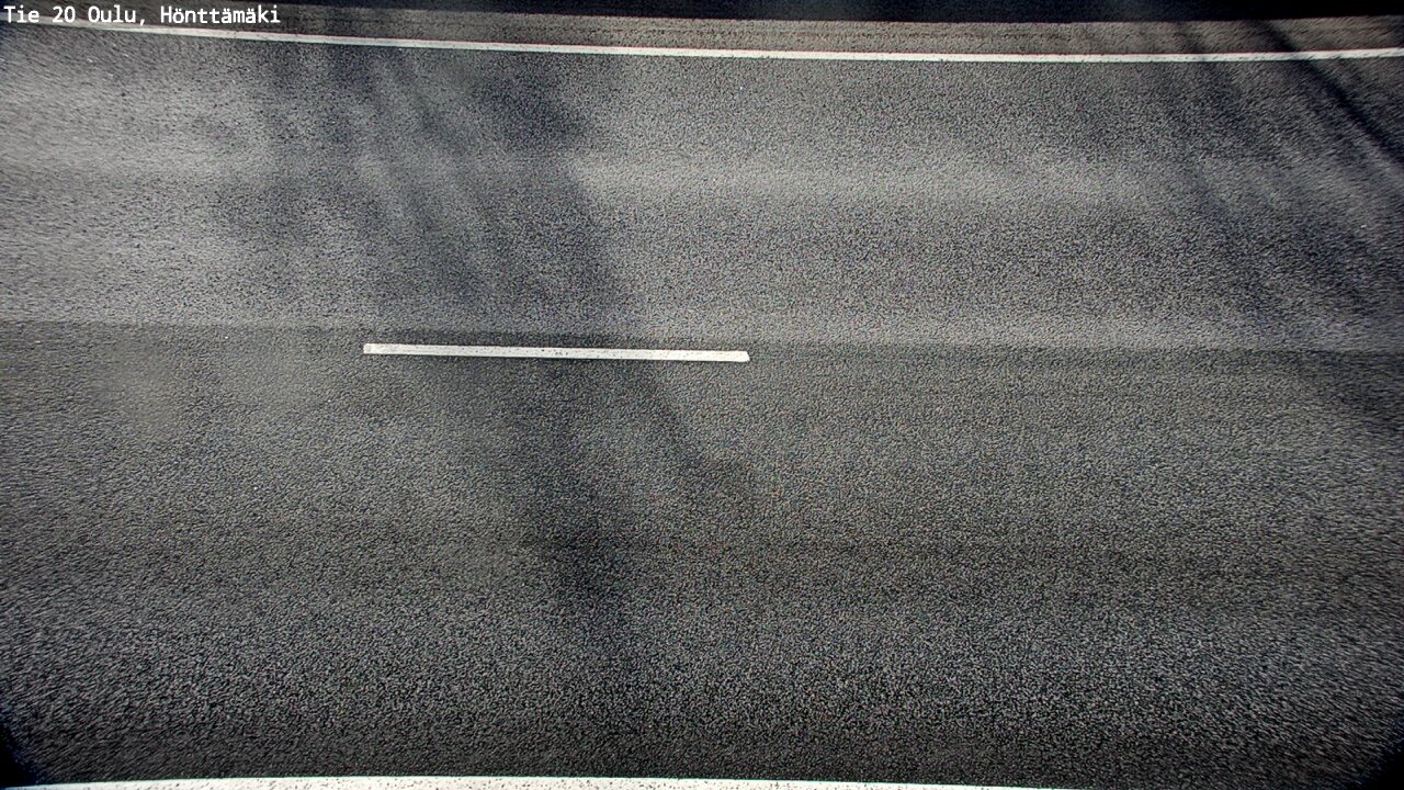 Weather Camera Image Road 20 Oulu, Hönttämäki, Oulu, Pohjois-Pohjanmaa