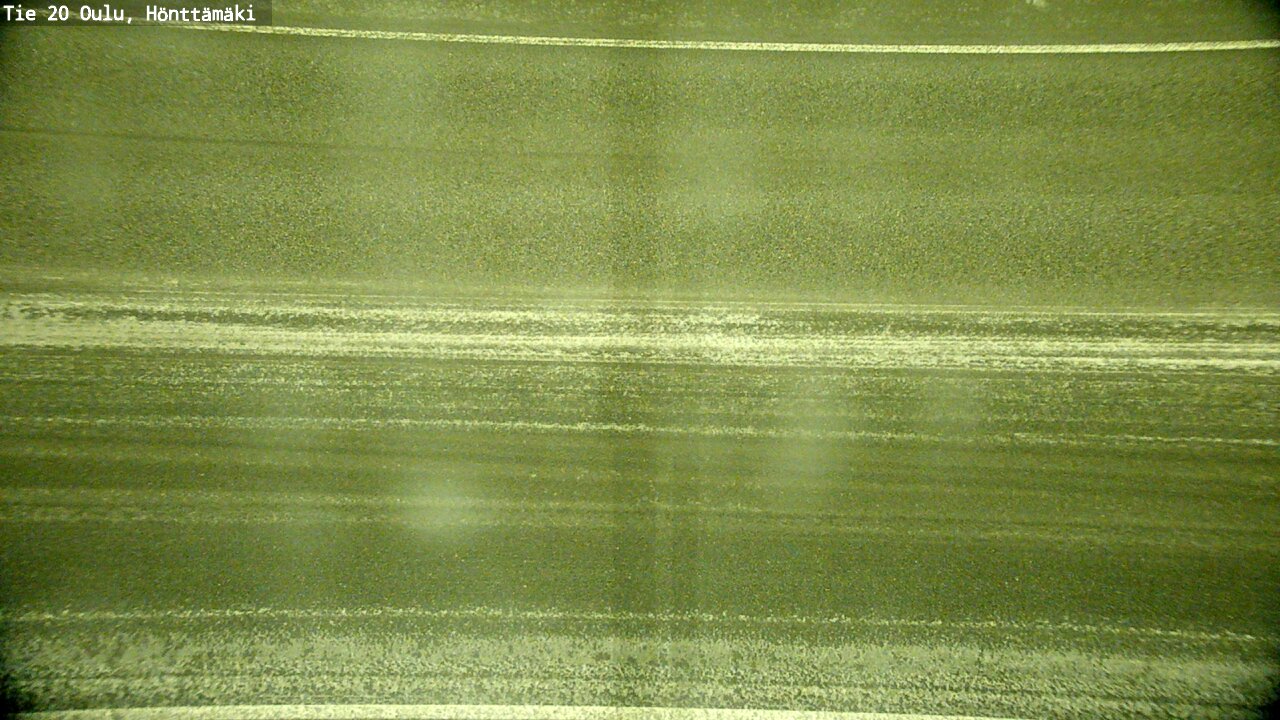 Weather Camera Image Road 20 Oulu, Hönttämäki, Oulu, Pohjois-Pohjanmaa