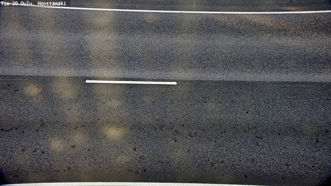 Weather Camera Image Väg 20 Oleåborg, Hönttämäki, Oulu, Pohjois-Pohjanmaa