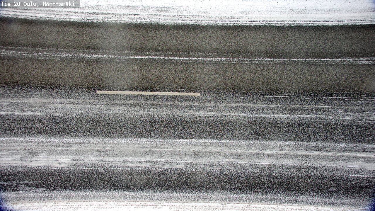 Weather Camera Image Väg 20 Oleåborg, Hönttämäki, Oulu, Pohjois-Pohjanmaa