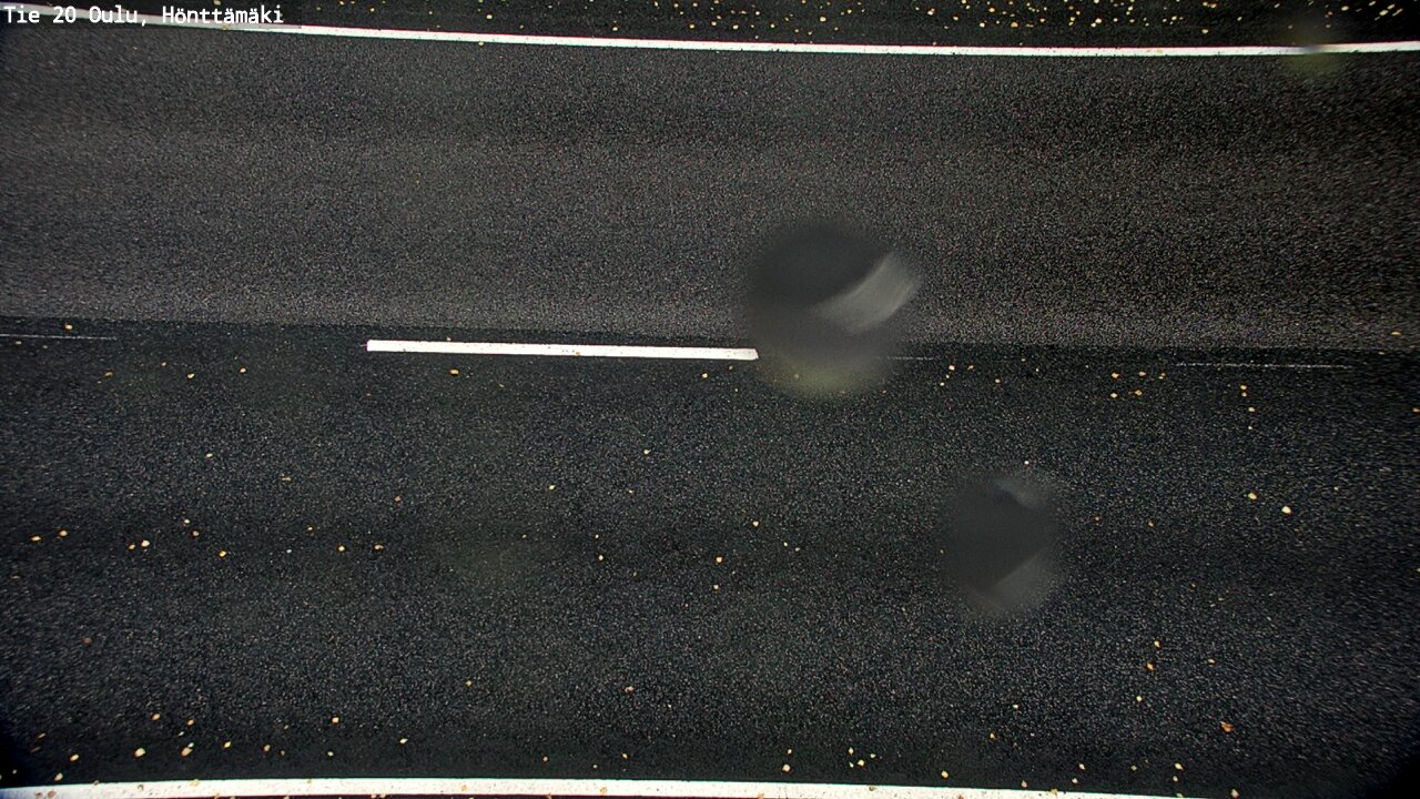 Weather Camera Image Road 20 Oulu, Hönttämäki, Oulu, Pohjois-Pohjanmaa