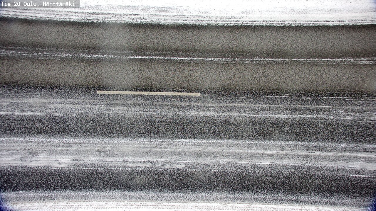 Weather Camera Image Road 20 Oulu, Hönttämäki, Oulu, Pohjois-Pohjanmaa