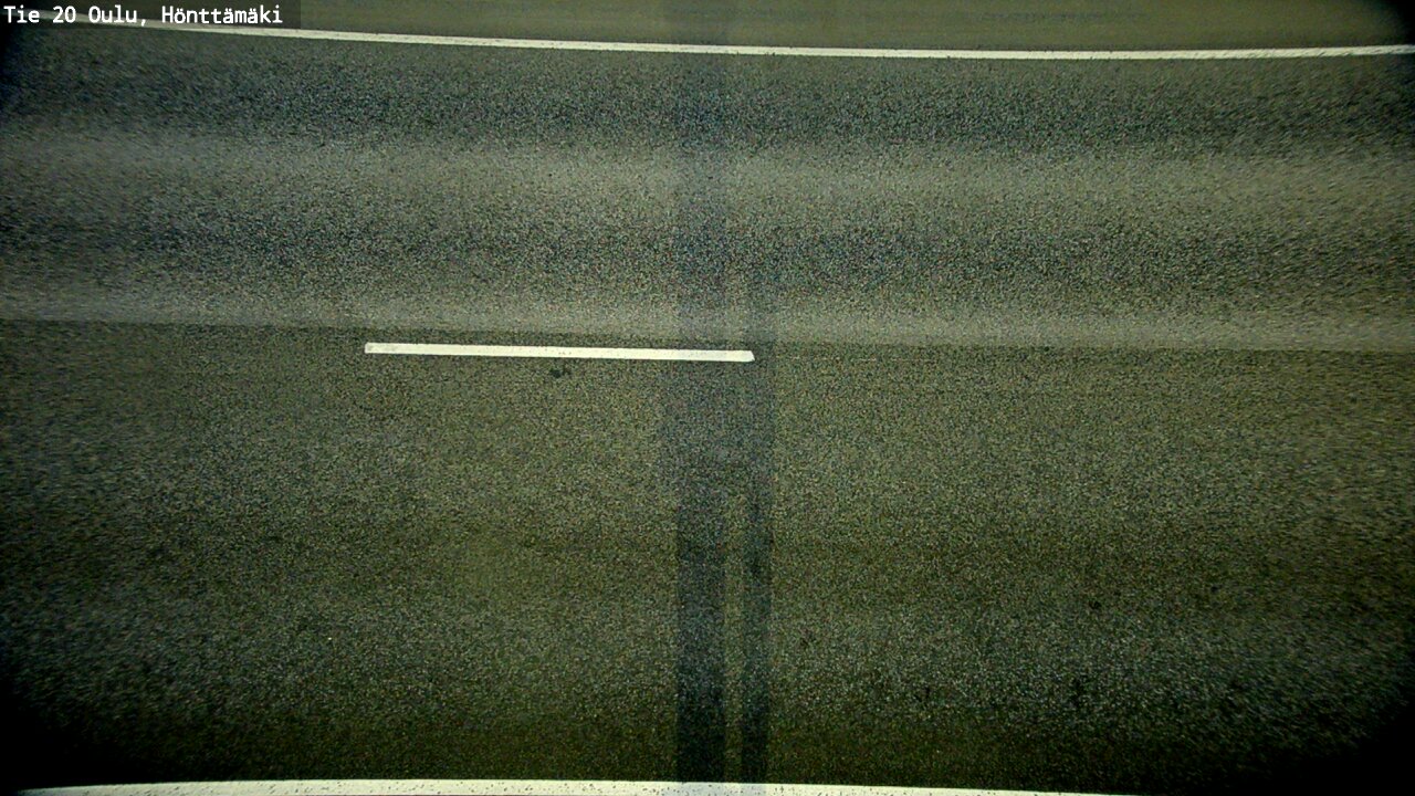 Weather Camera Image Road 20 Oulu, Hönttämäki, Oulu, Pohjois-Pohjanmaa