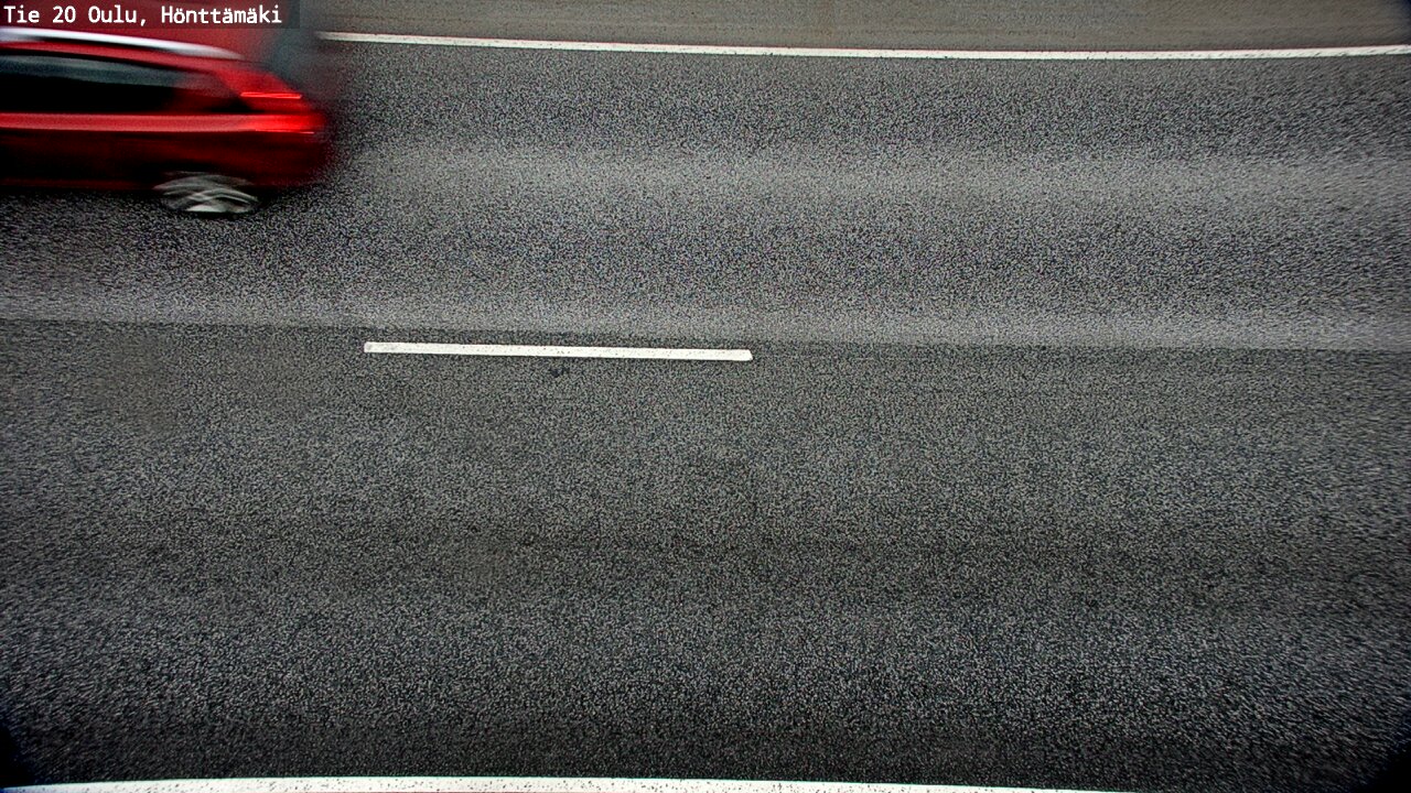 Weather Camera Image Väg 20 Oleåborg, Hönttämäki, Oulu, Pohjois-Pohjanmaa