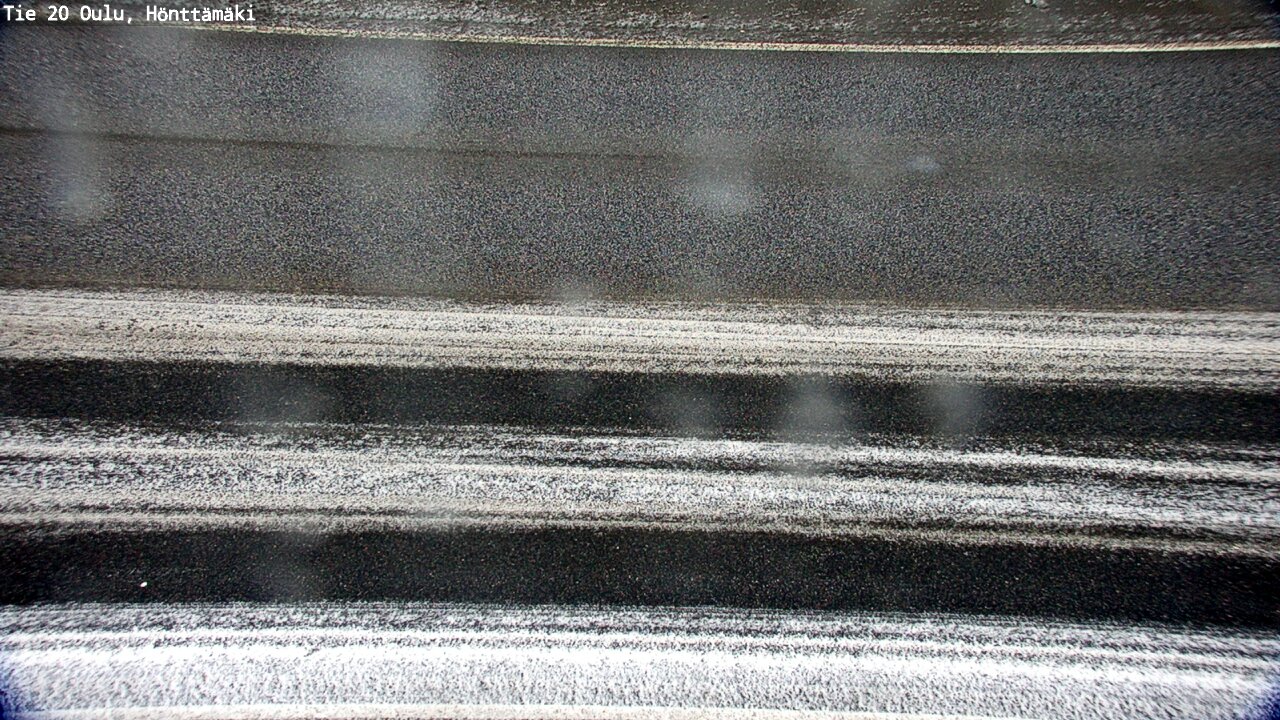 Weather Camera Image Road 20 Oulu, Hönttämäki, Oulu, Pohjois-Pohjanmaa
