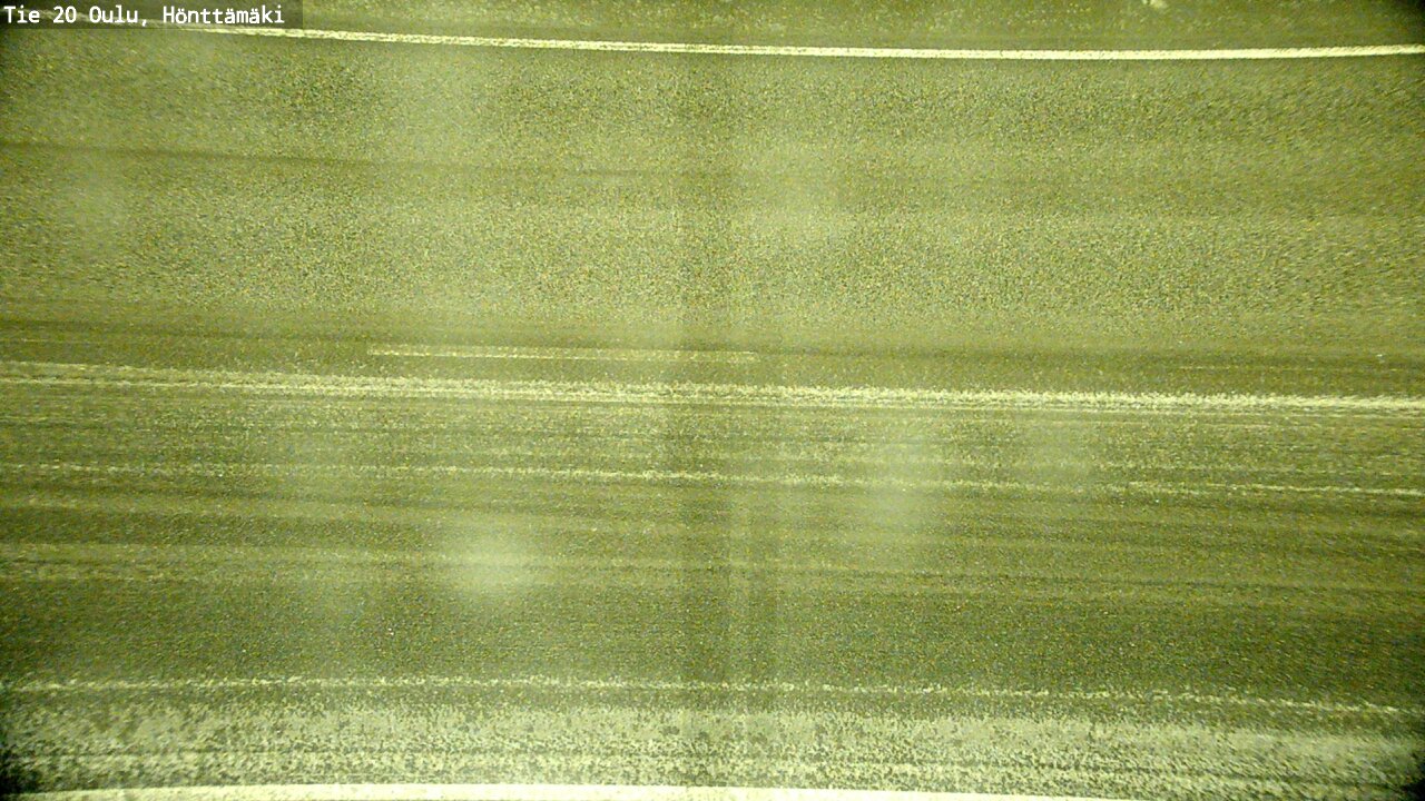 Weather Camera Image Road 20 Oulu, Hönttämäki, Oulu, Pohjois-Pohjanmaa