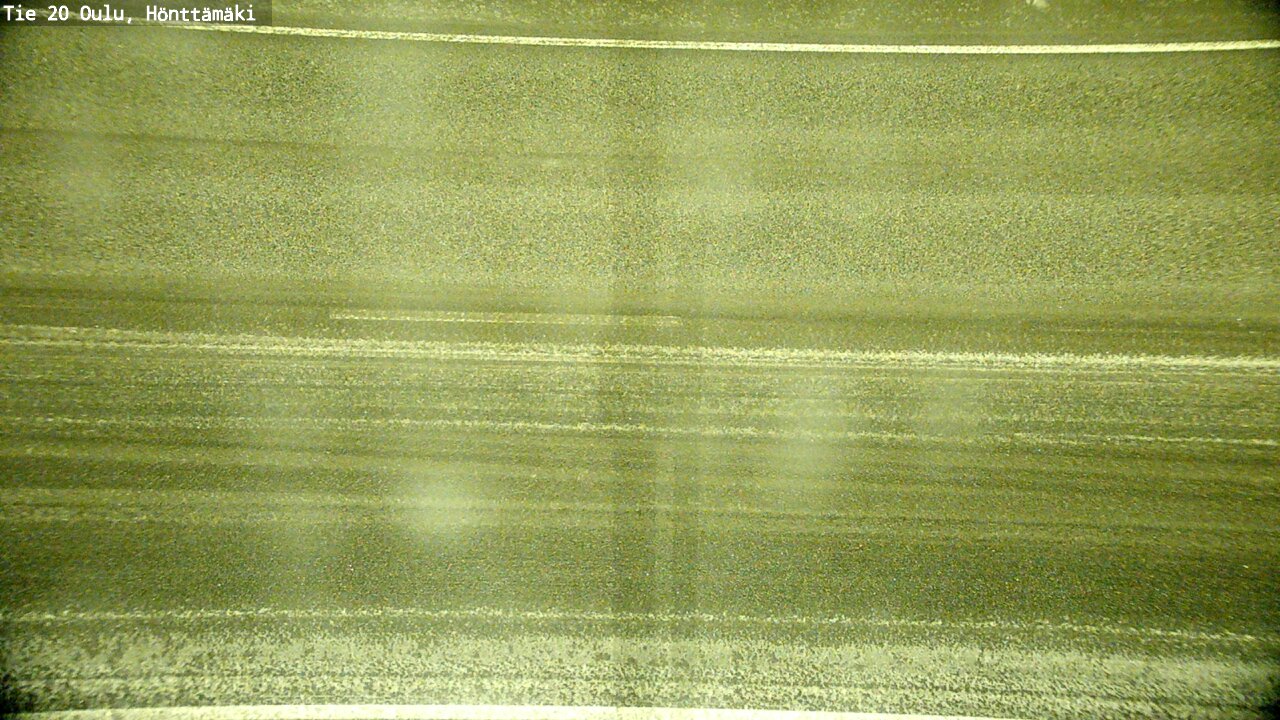Weather Camera Image Road 20 Oulu, Hönttämäki, Oulu, Pohjois-Pohjanmaa