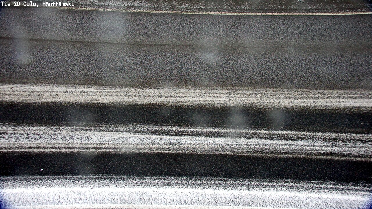 Weather Camera Image Road 20 Oulu, Hönttämäki, Oulu, Pohjois-Pohjanmaa