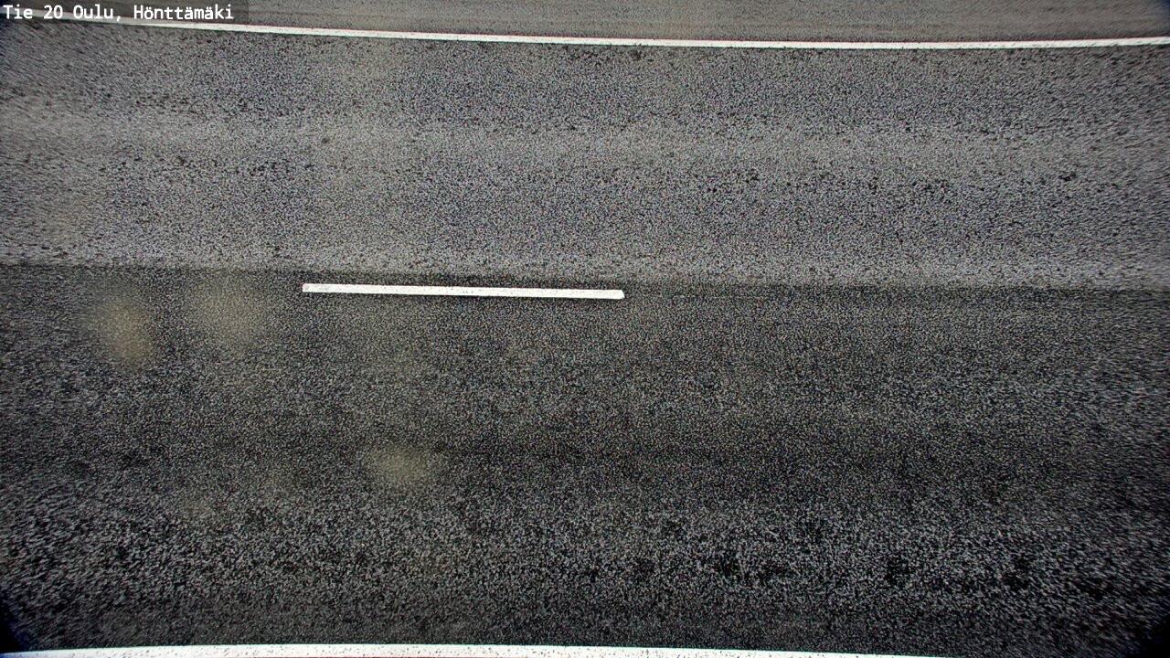 Weather Camera Image Road 20 Oulu, Hönttämäki, Oulu, Pohjois-Pohjanmaa