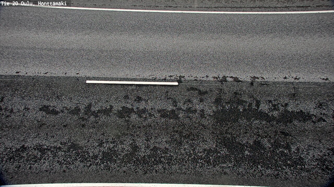 Weather Camera Image Väg 20 Oleåborg, Hönttämäki, Oulu, Pohjois-Pohjanmaa