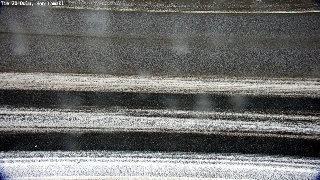 Weather Camera Image Road 20 Oulu, Hönttämäki, Oulu, Pohjois-Pohjanmaa