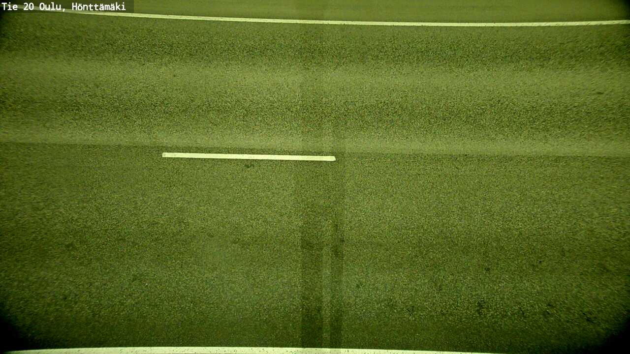 Weather Camera Image Road 20 Oulu, Hönttämäki, Oulu, Pohjois-Pohjanmaa