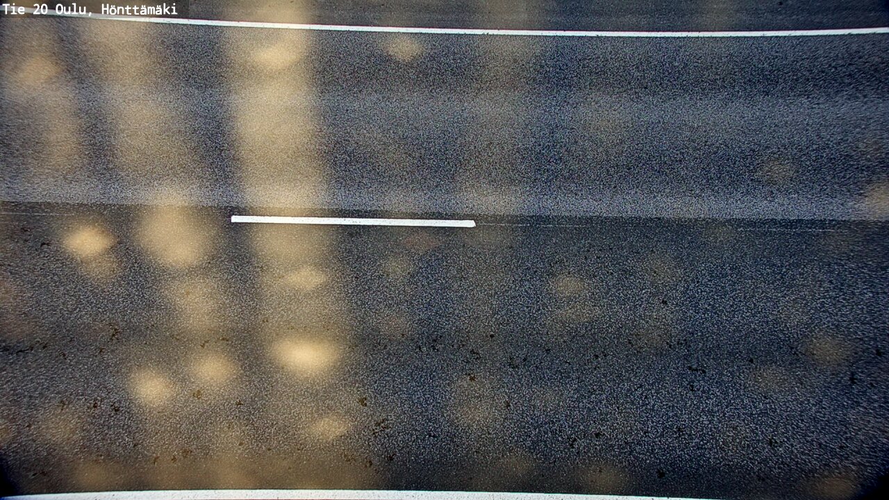 Weather Camera Image Road 20 Oulu, Hönttämäki, Oulu, Pohjois-Pohjanmaa